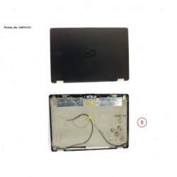 34074151 - LCD BACK COVER ASSY (HD) W/ CAM/MIC