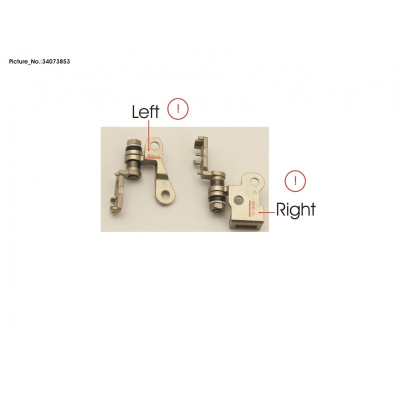 34073853 - HINGE SET LEFT/RIGHT