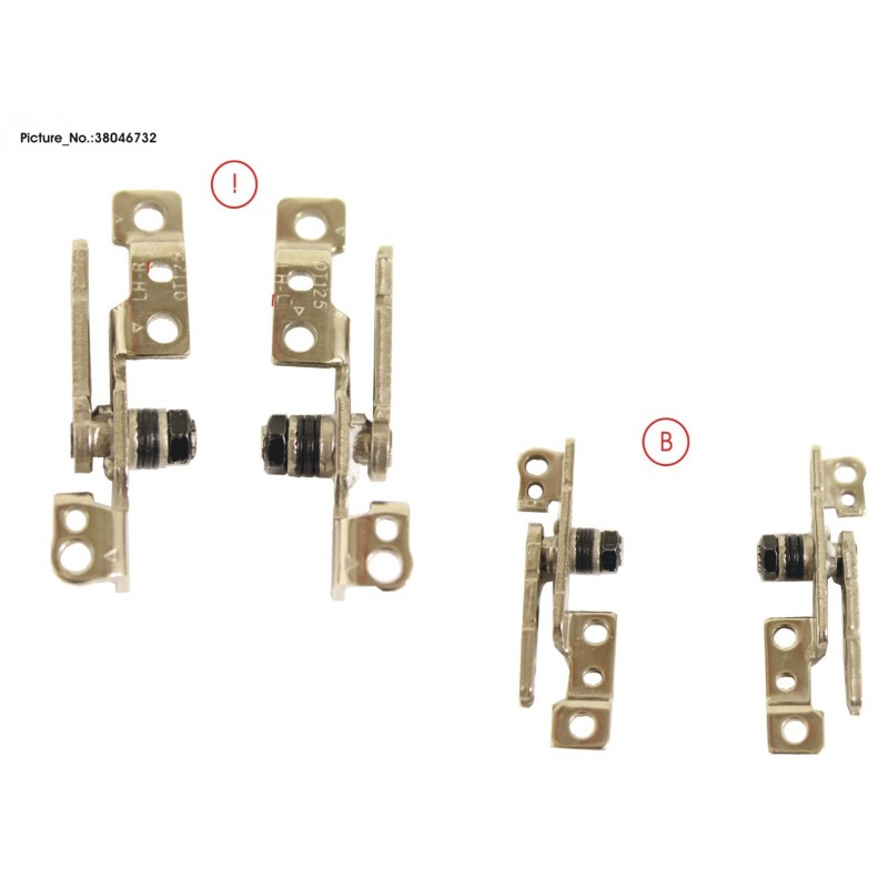 38046732 - HINGE SET L/R