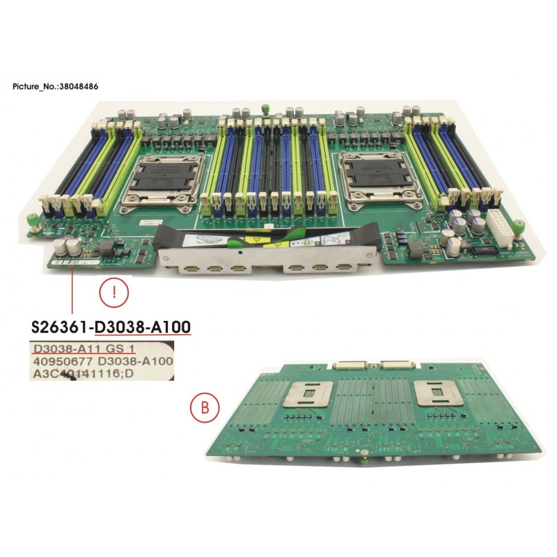 38048486 - CPU MEZZANINE BOARD RX500 S7