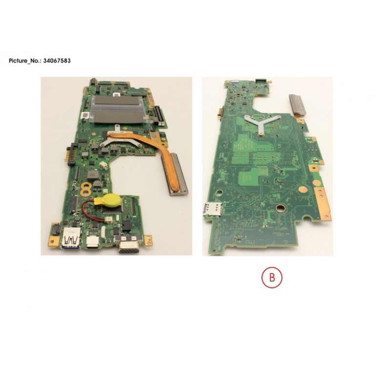 34067583 - MAINBOARD ASSY I7 8550U