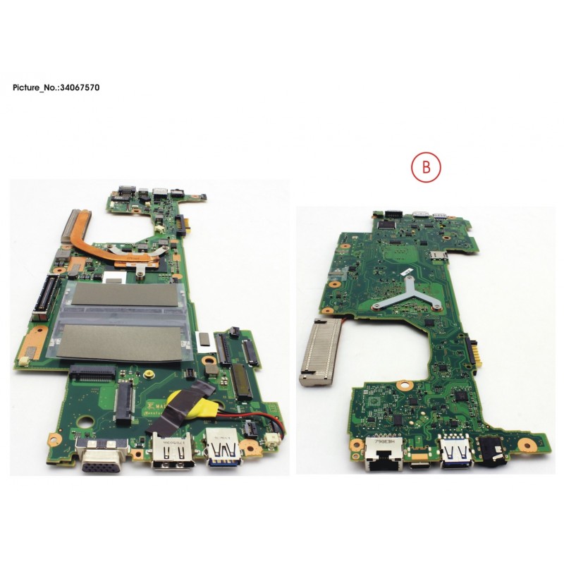 34067570 - MAINBOARD ASSY I5 7200U