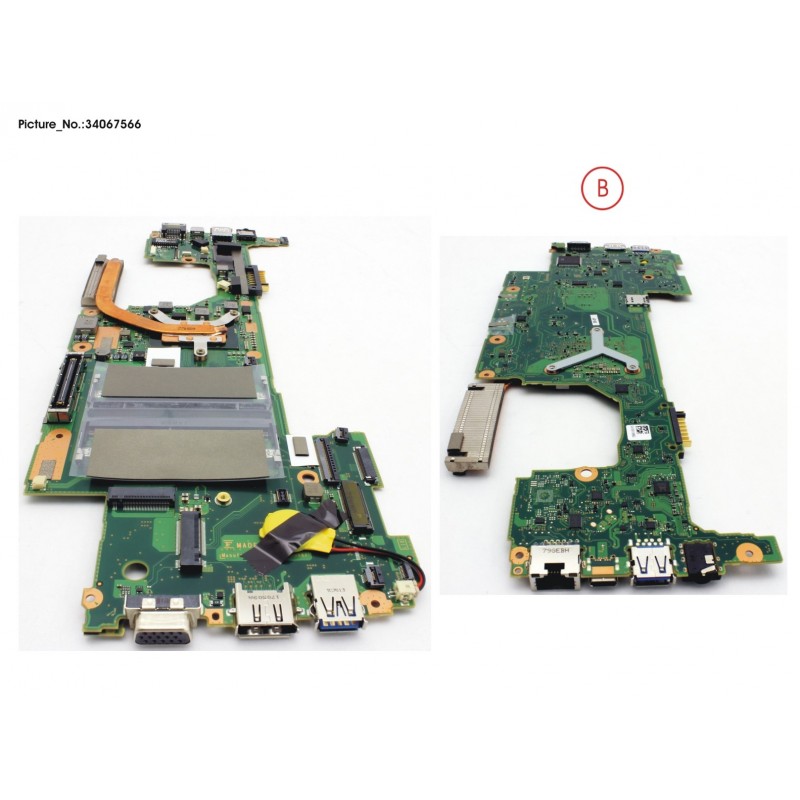 34067566 - MAINBOARD ASSY I7 8550U