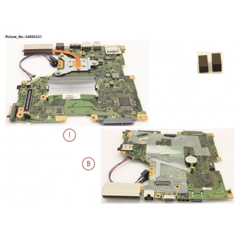 34055331 - MAINBOARD ASSY I7 6600U (VPRO)