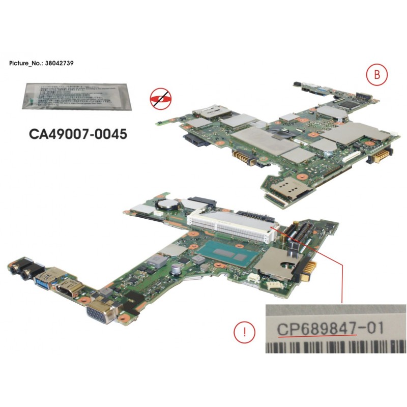 38042739 - -G-MAINB ASSY I5-5300U(FOR WWAN MOD/VPRO