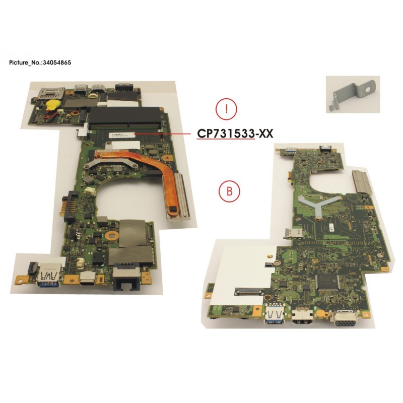 34054865 - MAINBOARD ASSY I5 7300U