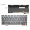 38042677 - KEYBOARD BLACK W/ BL HUNGARY