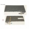 34053593 - KEYBOARD BLACK W/ BL HUNGARY