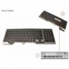 38042991 - KEYBOARD 10KEY BLACK W/ BL NORDIC/EST